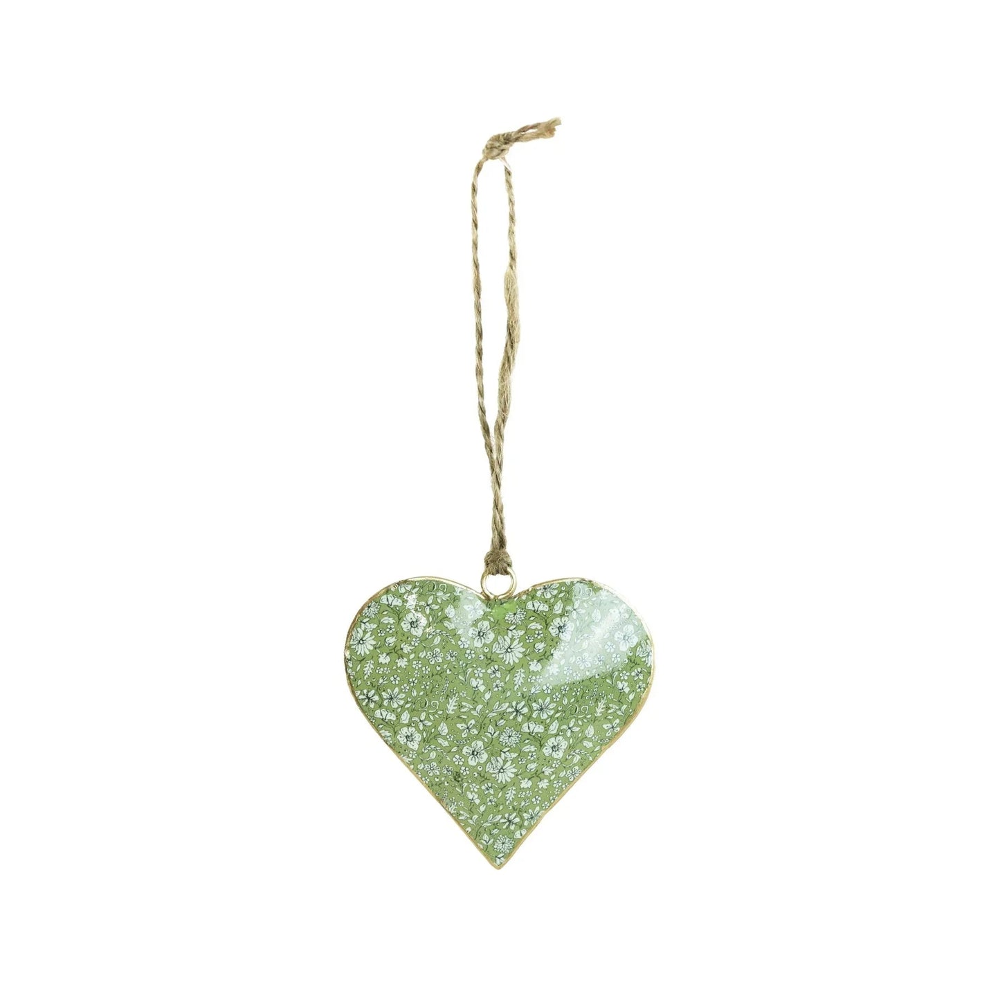Discover the Green Flower Heart Pendant at Bristow Direct
