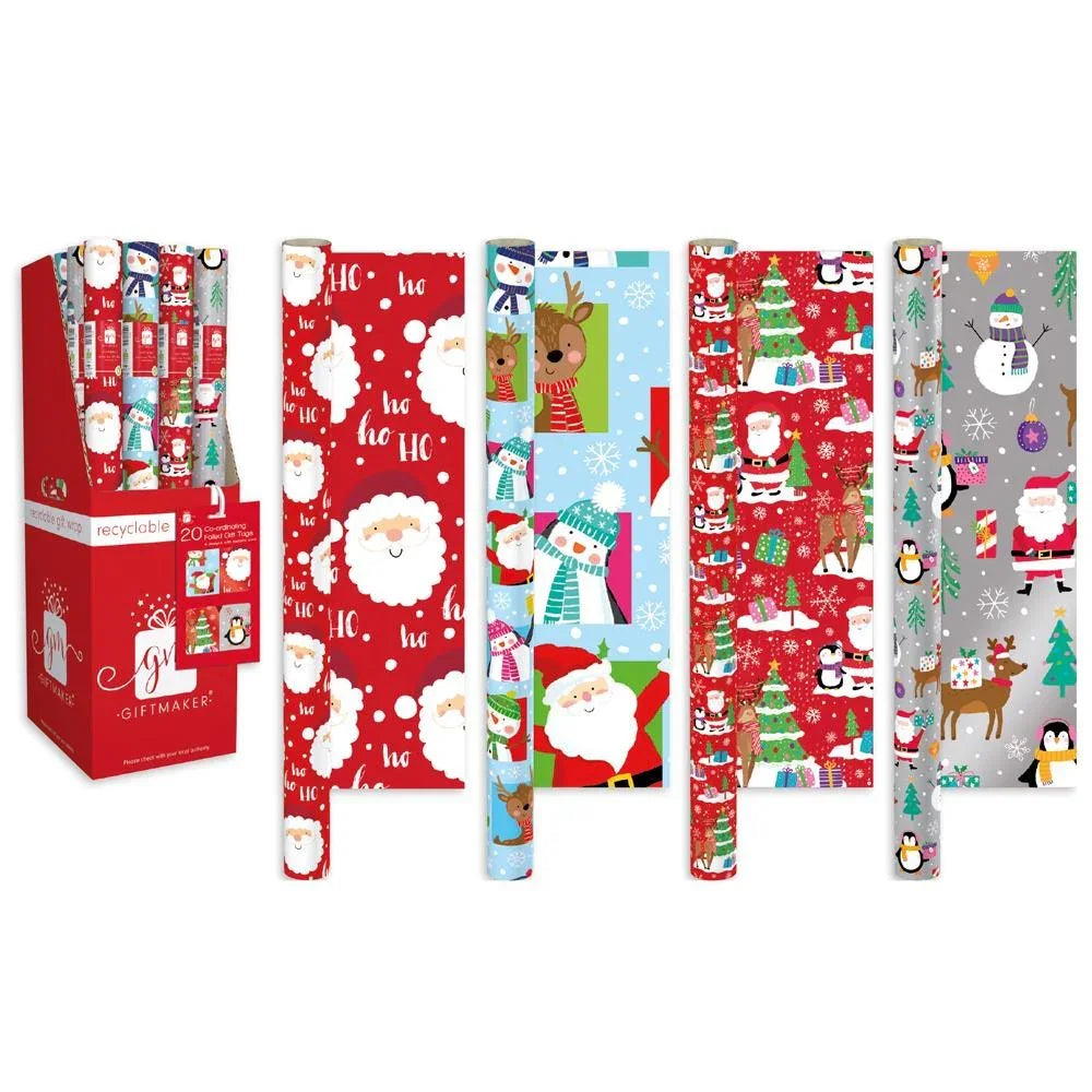 Christmas Wrapping Papers Cute (40/7m)