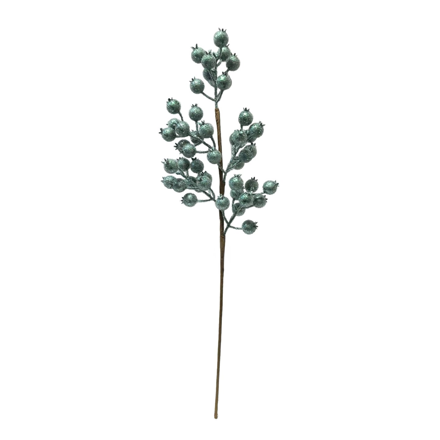 Discover the Pale Green Berry Spray (68cm) at Bristow Direct