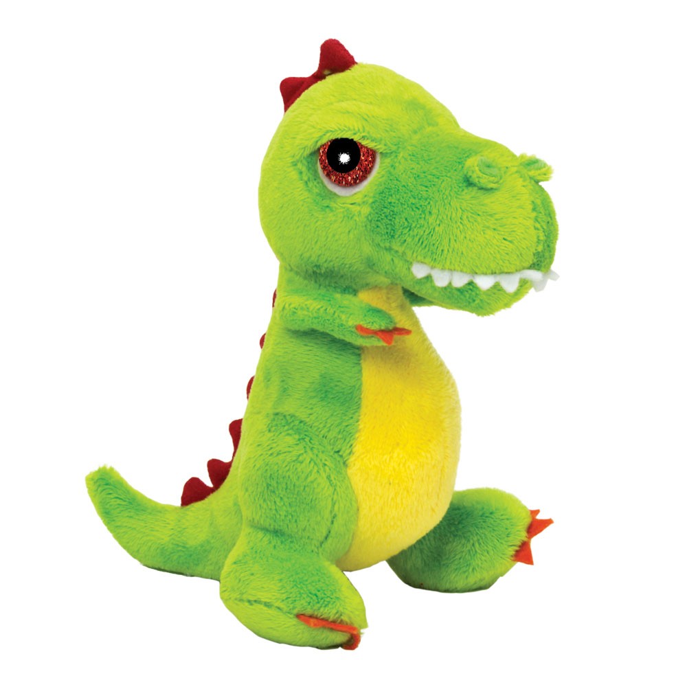 Suki - Small Green & Yellow T-Rex Dinosaur