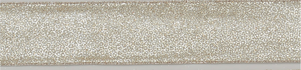 Discover the Dark Silver Glitter Pattern Ribbon (63mm x 9.1m) at Bristow Direct