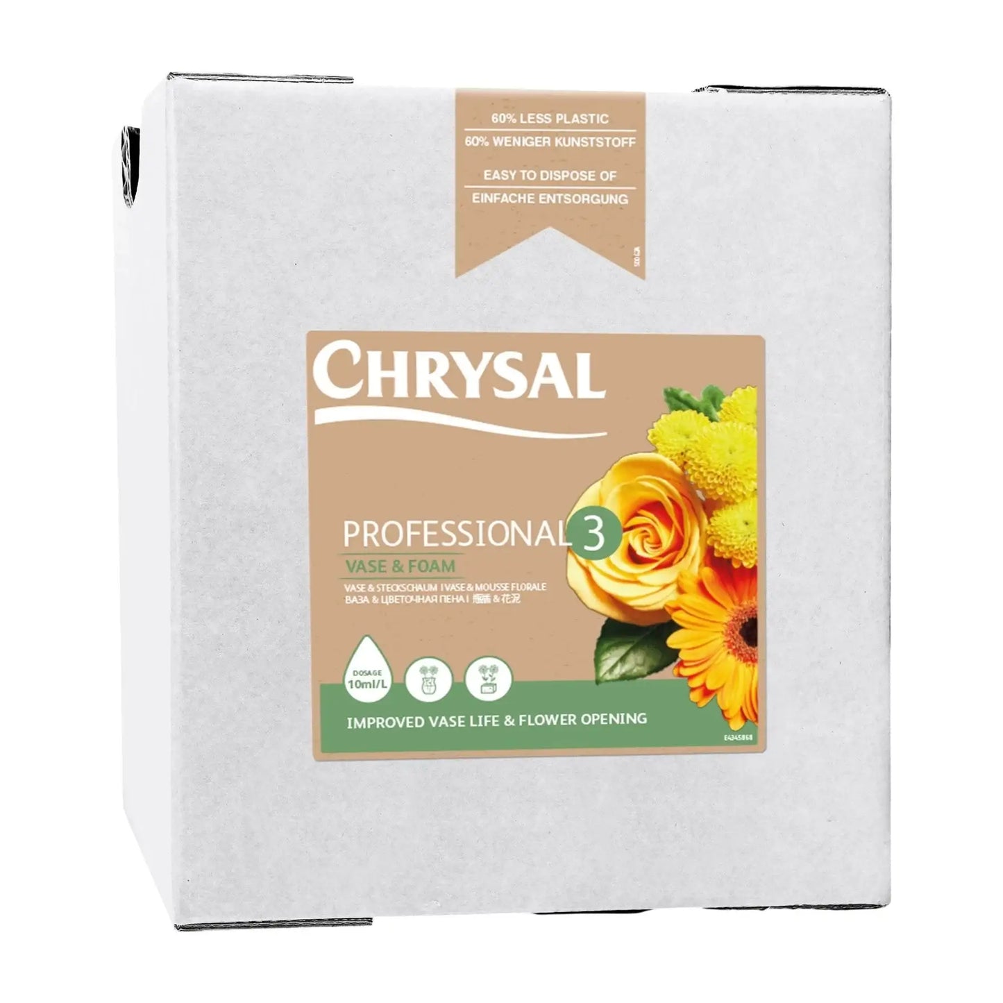 Chrysal Professional 3 Bag-In-Box (10L)