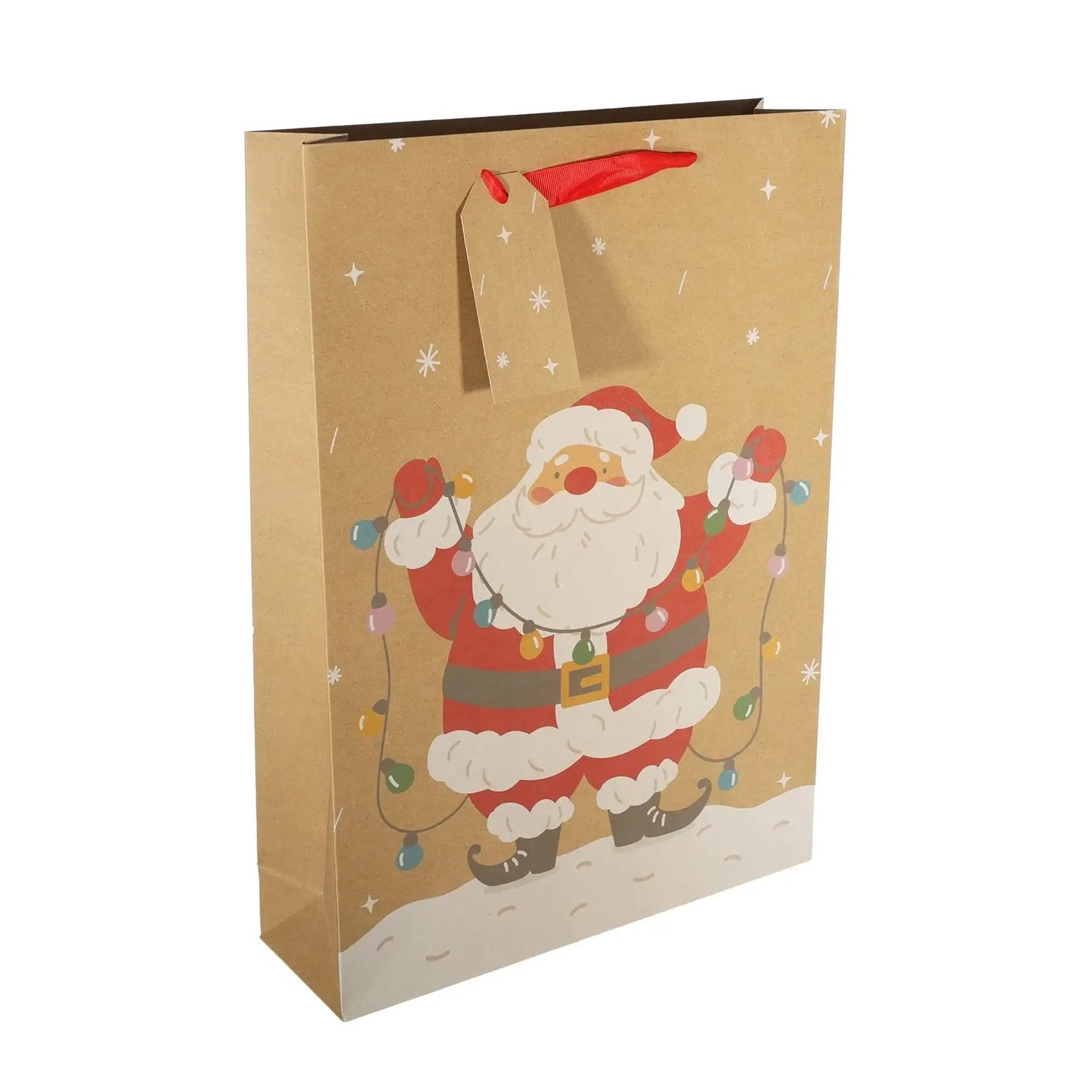 Santa Kraft Gift Bag XL