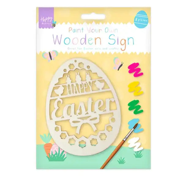 Easter Paint Your Own Wooden Sign