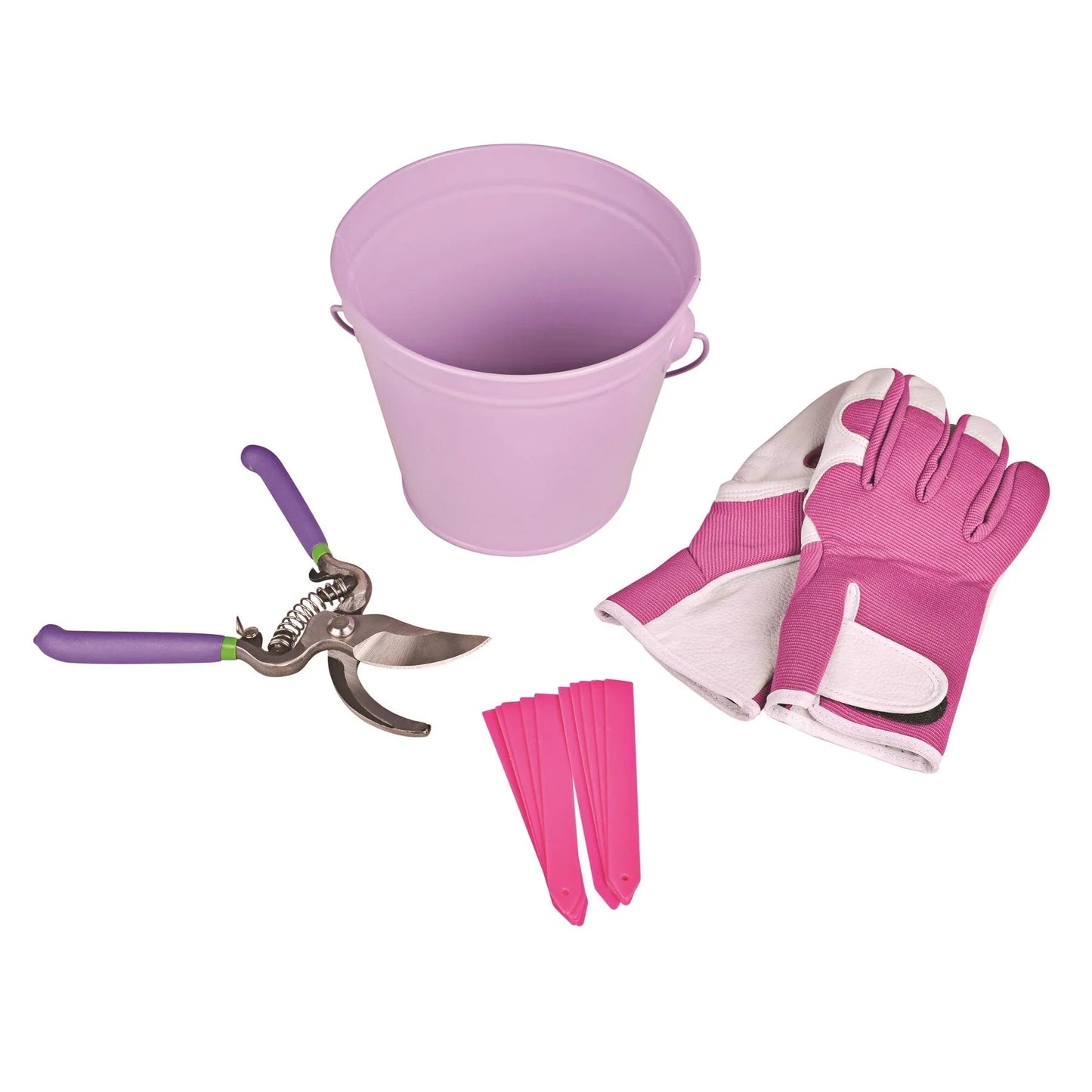 Discover the Pink Garden Tools Bucket Gift Set at Bristow Direct