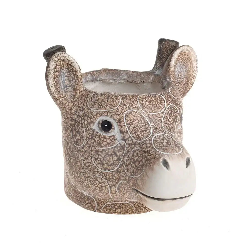 Giraffe Head Novelty Pot