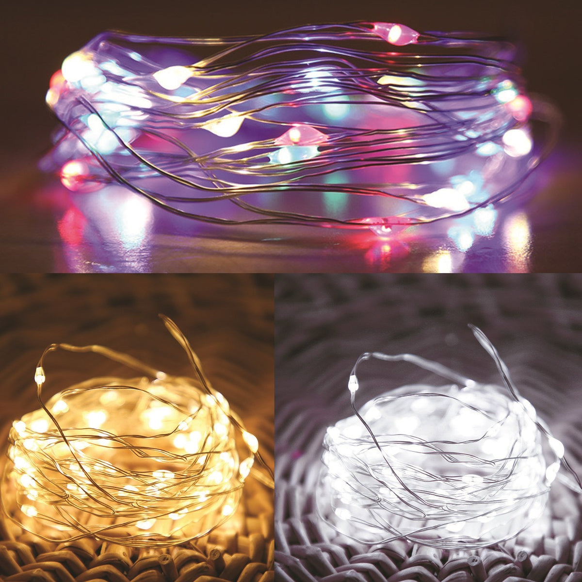 Discover the 200 Solar Copper Wire String Lights 3 Asso (1m) at Bristow Direct