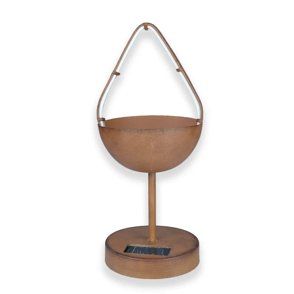 Discover the Solar Metal Flower Stand (33cm) at Bristow Direct