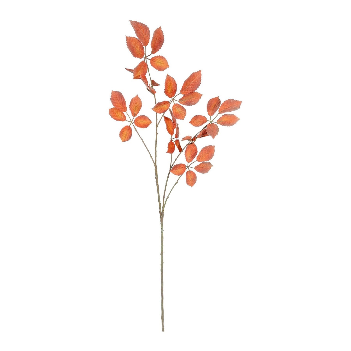 Discover the Orange Leaf Spray (112cm) at Bristow Direct