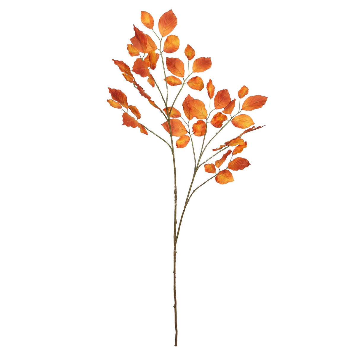 Discover the Orange Leaf Spray (116cm) at Bristow Direct