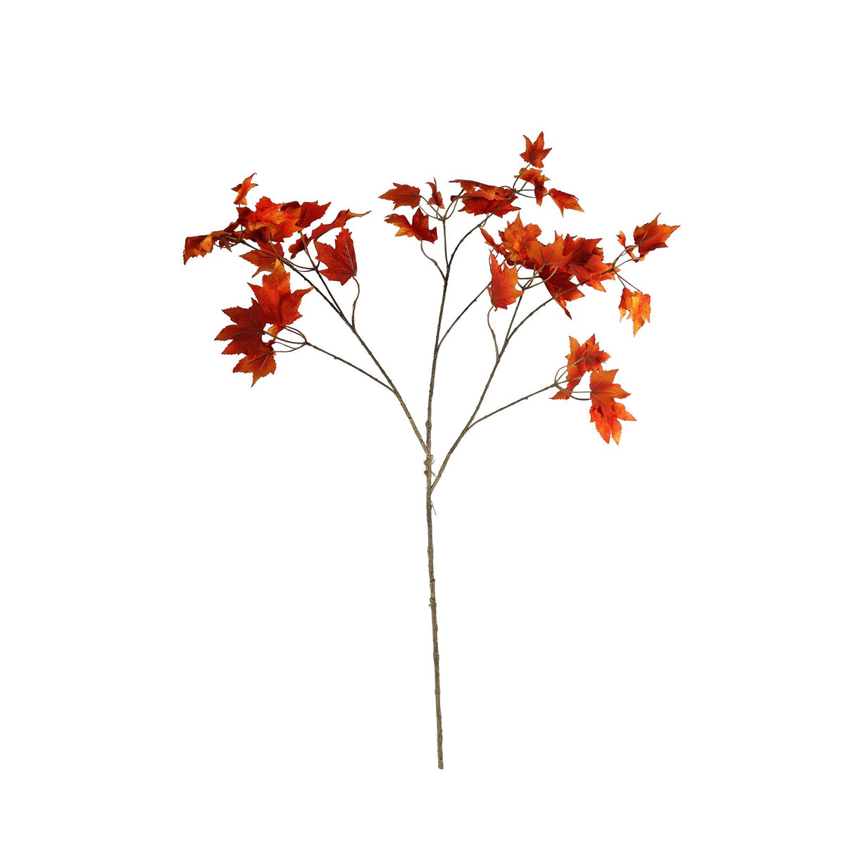 Discover the Orange Maple Leaf Spray (99cm) at Bristow Direct
