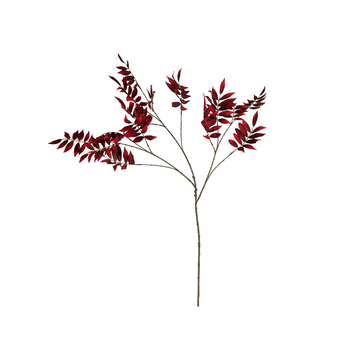 Discover the Orange Sorbus Leaf Spray (109cm) at Bristow Direct