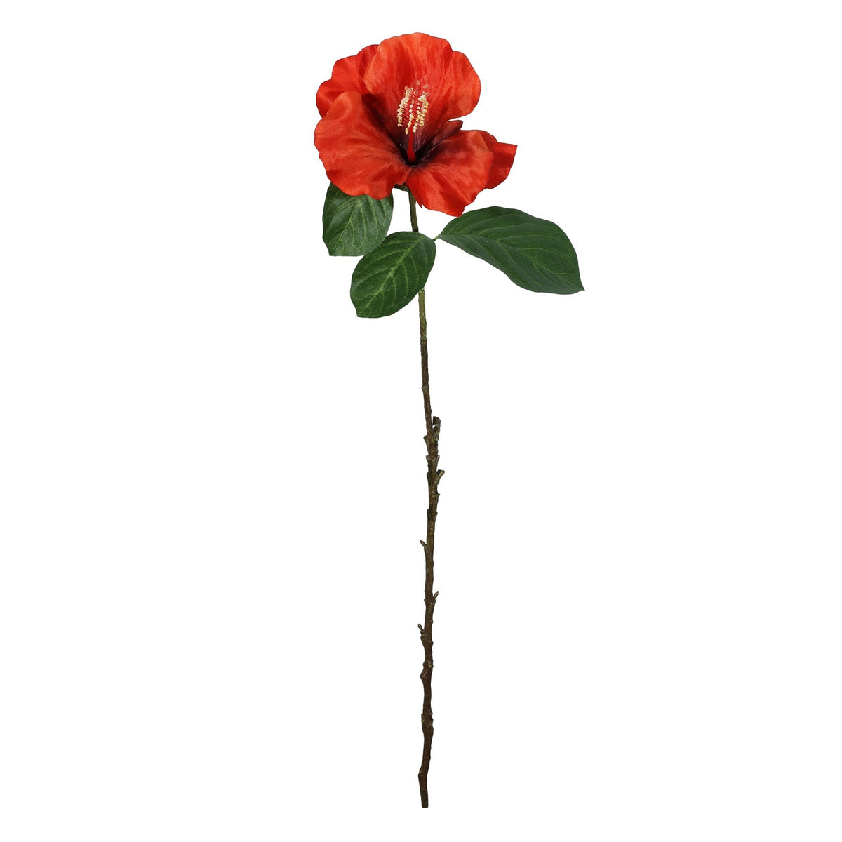 Discover the Red Hibiscus Spray (69cm) at Bristow Direct