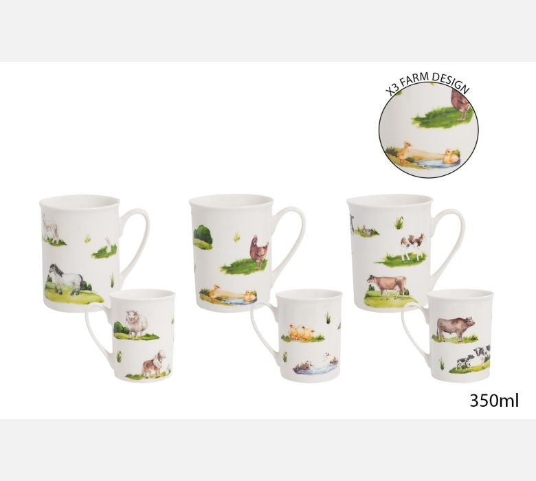 Discover the Farmyard Mug (Assorted Designs) at Bristow Direct