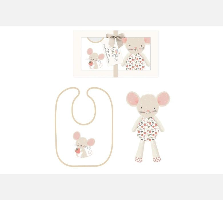 Discover the Garden Tales Bib Teddy Set at Bristow Direct
