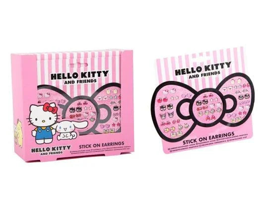 Discover the Pink Hello Kitty Stick On Earrings at Bristow Direct