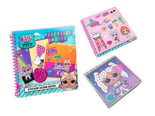 Discover the LOL Surprise Sticker Book at Bristow Direct