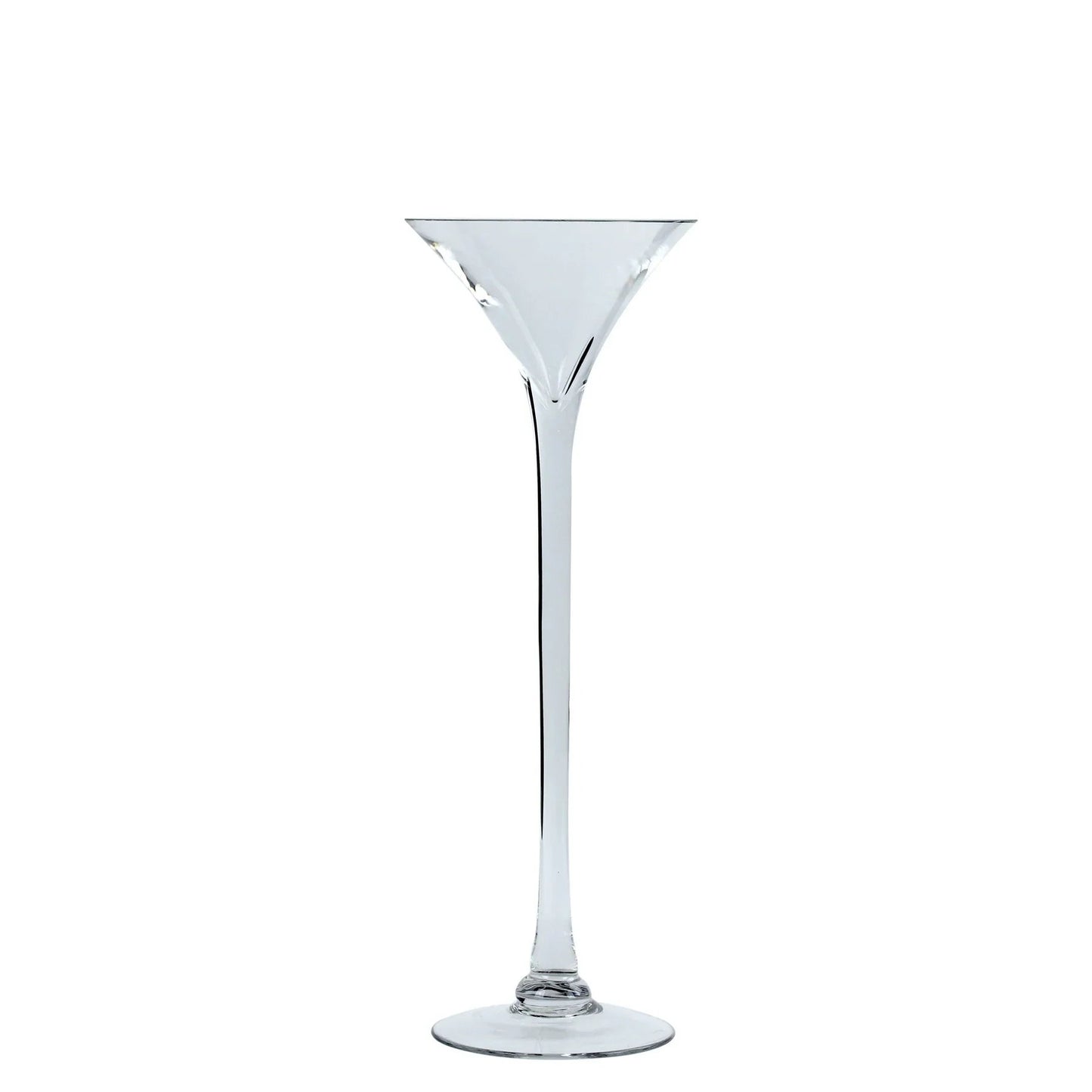 Apollo Cocktail Clear Glass Vase (50cm)