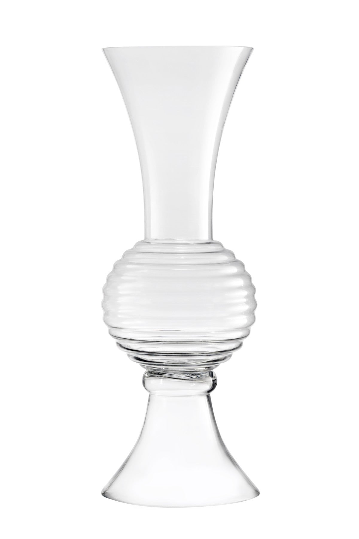 Discover the Honeycomb Duo Clear Glass Vase (65cm) at Bristow Direct