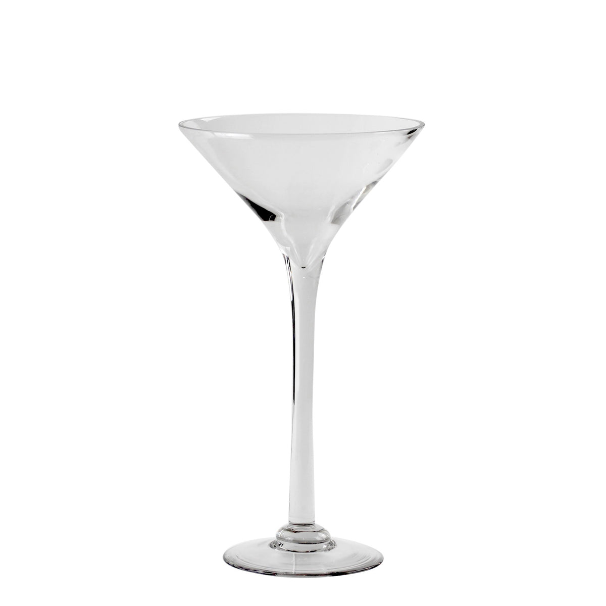 Discover the Apollo Martini Clear Glass Vase (50cm) at Bristow Direct