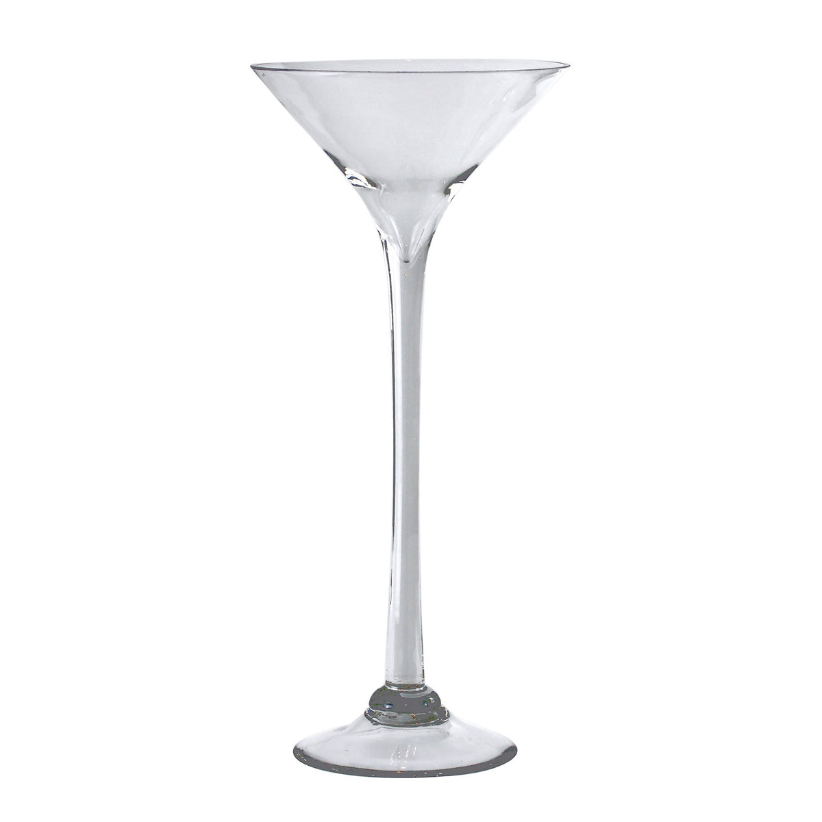 Discover the Apollo Martini Clear Glass Vase (60cm) at Bristow Direct