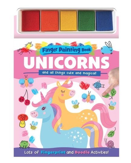 Discover the Unicorn Finger Painting Book at Bristow Direct
