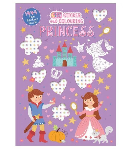 Discover the Priness Gem Colouring Book at Bristow Direct