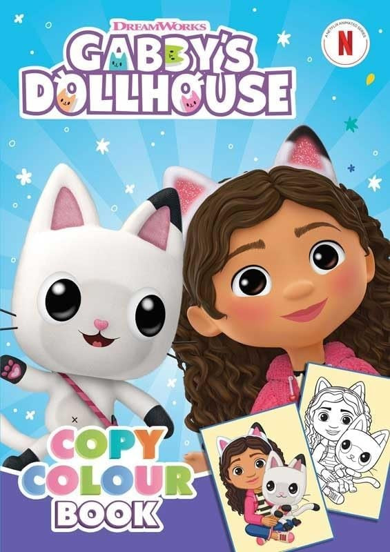 Discover the Gabbys Dollhouse Colour Book at Bristow Direct