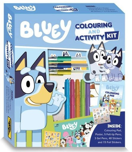 Discover the Bluey Colouring Activity Kit at Bristow Direct