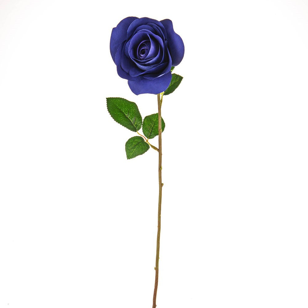 Discover the Dark Blue Elsa Open Rose (58cm) at Bristow Direct