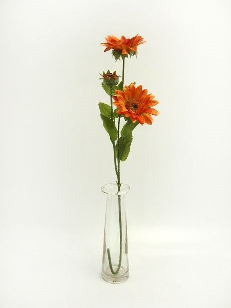 Orange Sunflower Susan Spray