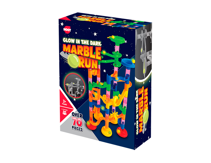 Glow in the Dark Marble Run Game