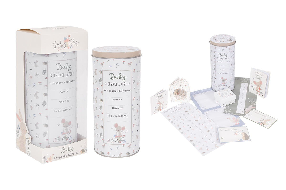 Discover the New Baby Garden Tales Memory Keepsake Capsule at Bristow Direct
