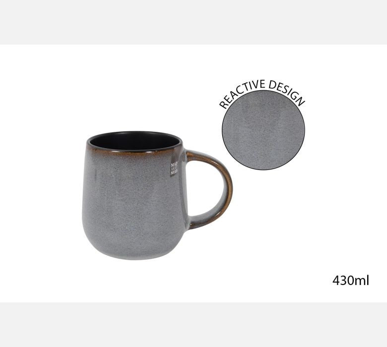 Grey Reactive Mug