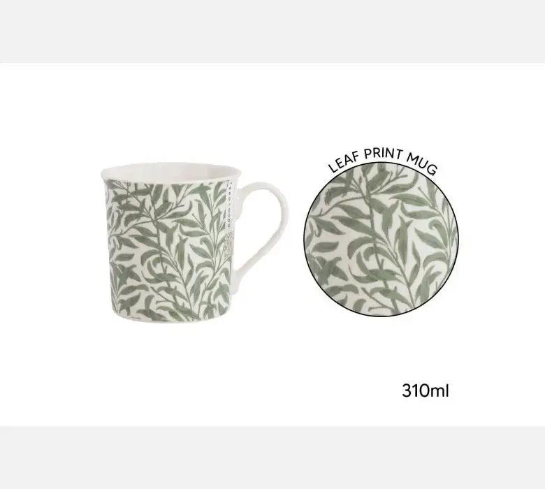Leaf Print Mug (310ml)