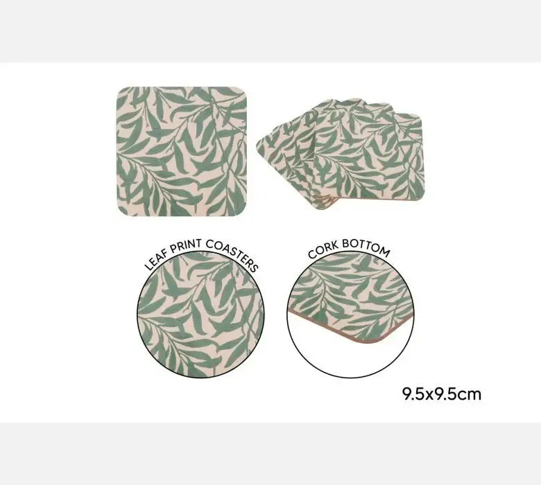 Leaf Coasters (Pack of 4)