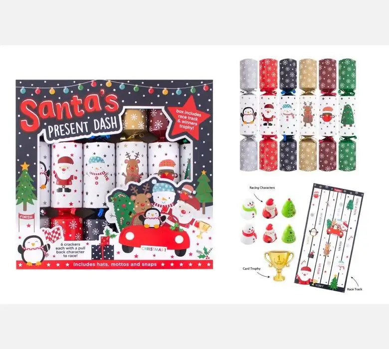 Santas Present Dash Crackers (12 Inches)