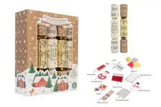 Gold Foliage Family Crackers (12 Inches)