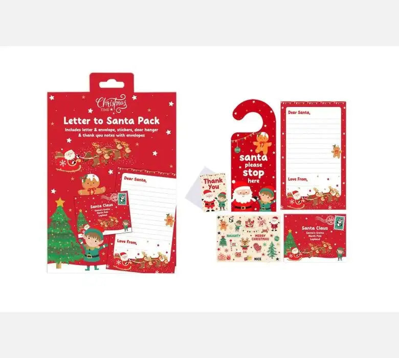 Festive Letter to Santa Activity Pack