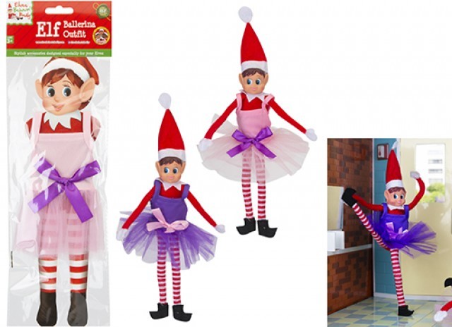 Pink Purple Elf Ballerina Outfit