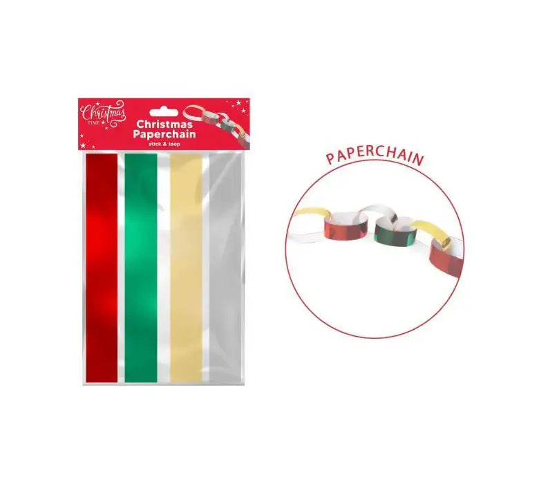 Foil Paper Chains (pk40)