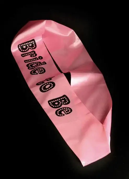 Bride to Be Miss Behave Sash