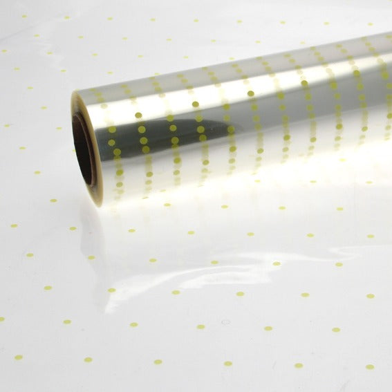 Discover the Yellow Dots Cellophane at Bristow Direct