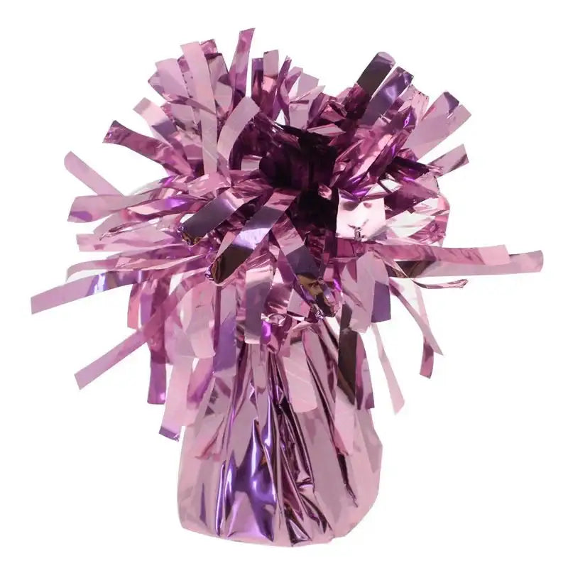 Baby Pink Foil Balloon Weight (12 pieces)