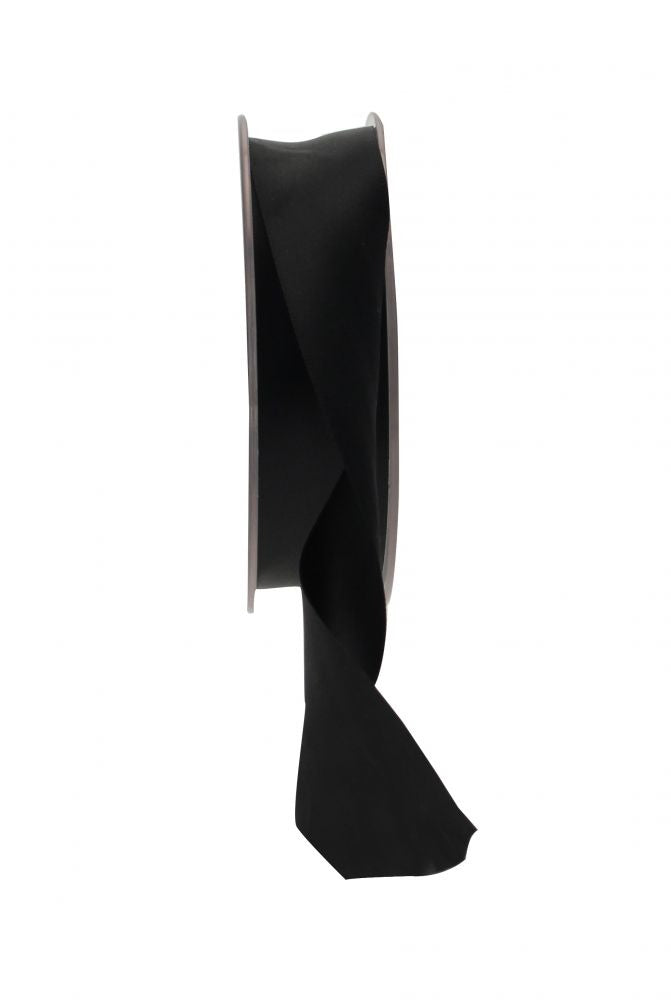 Discover the Black Satin Ribbon (25mm) at Bristow Direct