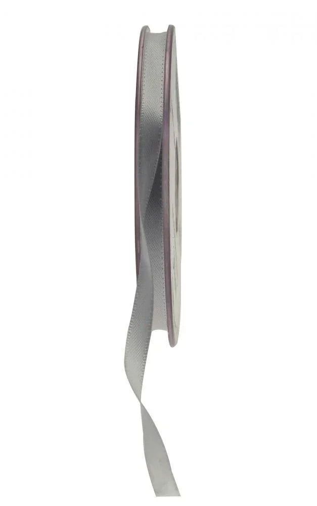 Silver Satin Ribbon (6mm)