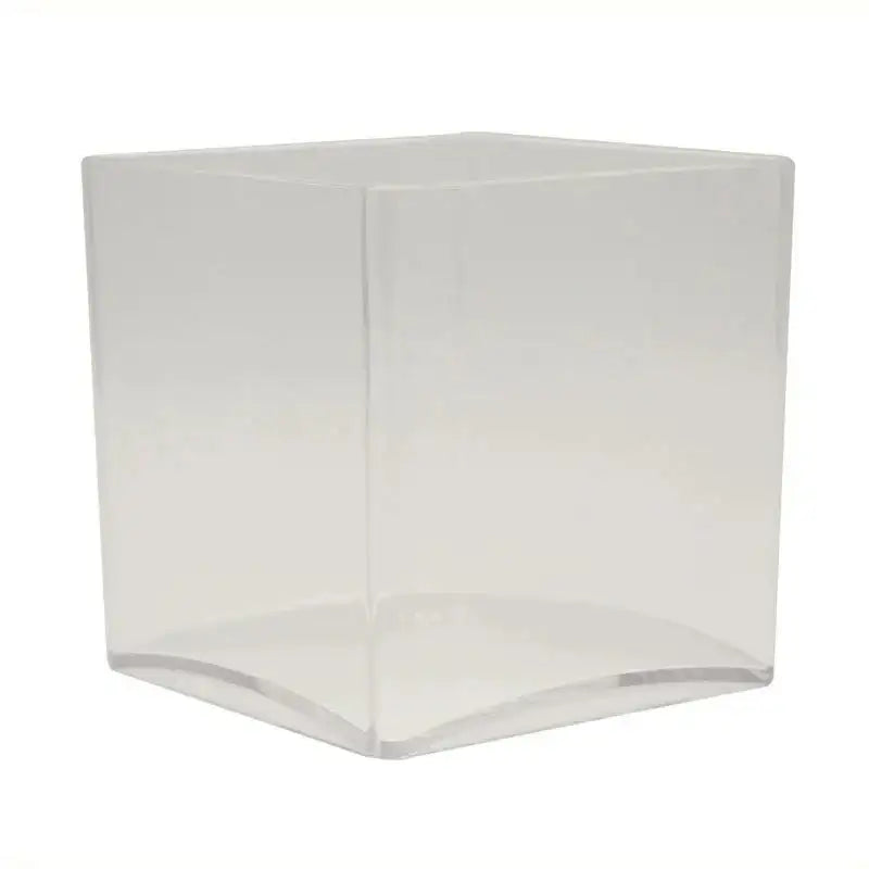 Square Acrylic Vase 12cm