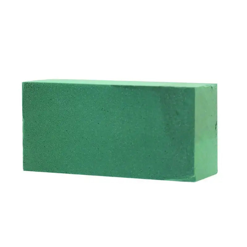 Green floral foam block for arranging flowers and home décor crafts