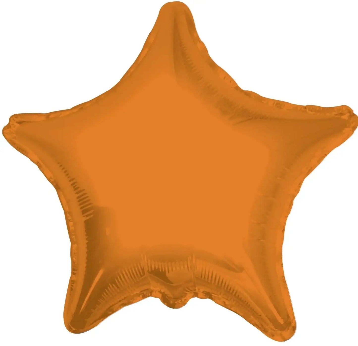 Orange Star Balloon 22 Inch