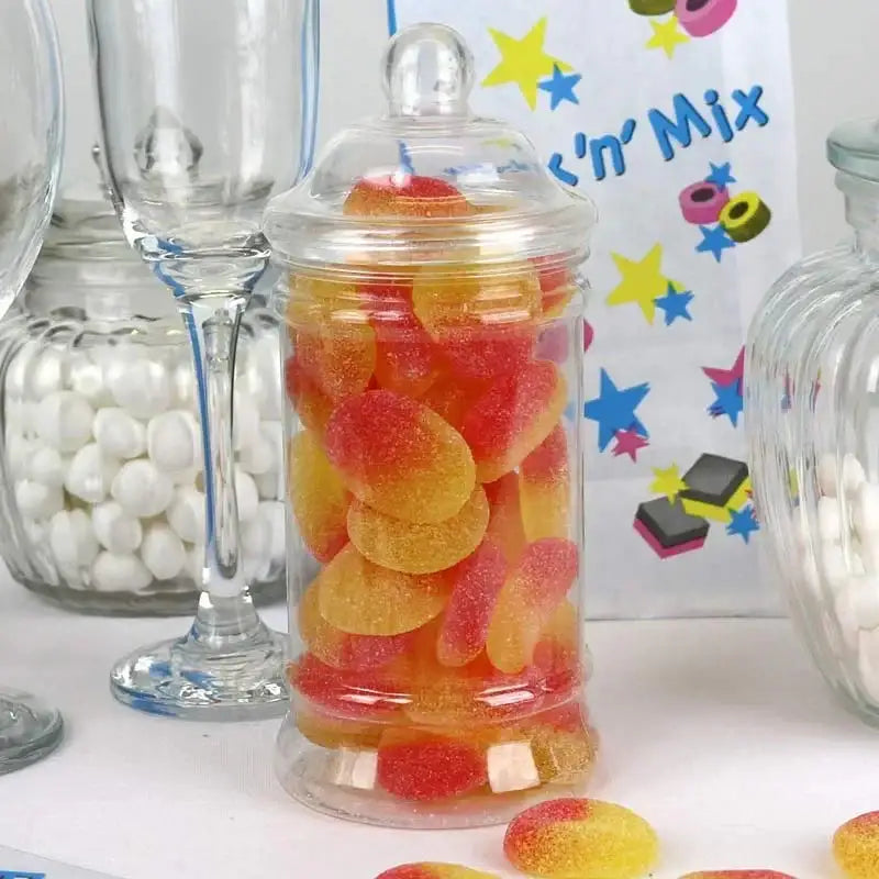 Fizzy Peaches Candy Jar - Bristow Direct